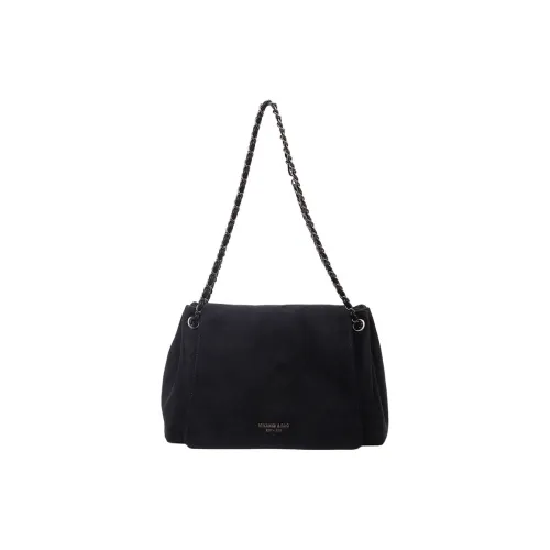 NOMK Замша Плечевая сумка Стандартная Женская Многоцветная