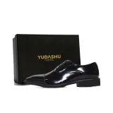 Прочный Black Блестящий Натуральная Кожа Стиль