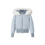 Ледяной Озеро Синий (В комплекте с чистой шерстью шарфом)