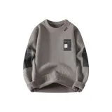 Хаки Однотонный с флисовой подкладкой