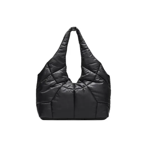 ZARA Нейлоновая сумка через плечо сумка-тоут женская черная