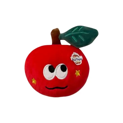 AIQINGCAOZHILIANWANJU Красное яблоко Разблокируйте Сюрприз Веселье Маленький Украшение Брелок Плюшевый Подвеска