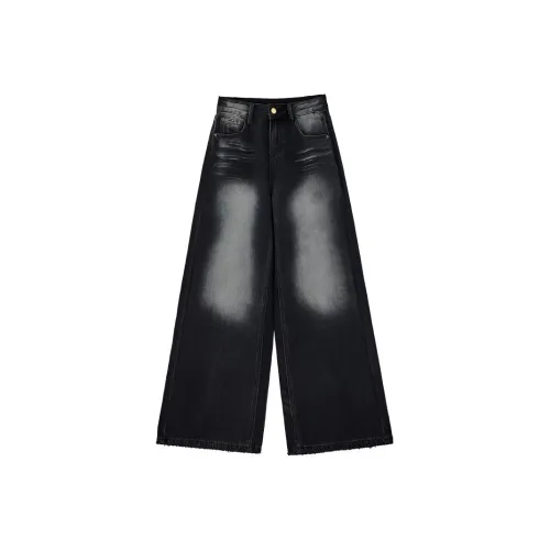 MORTEN SOLUM Черный Серый Цвет Женские Джинсы