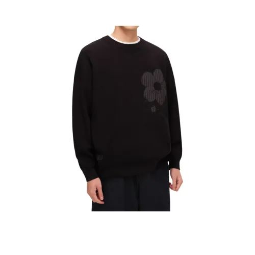 SLLAVIF Черный Мужской Трикотаж