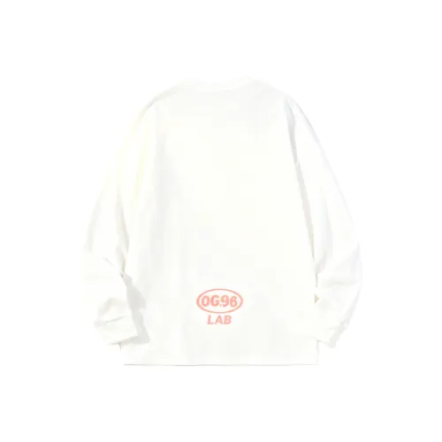 OG96 LAB Белый Унисекс T-рубашки