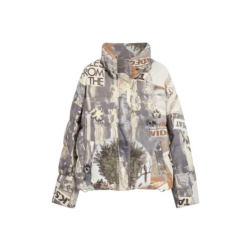 Desigual Многоцветные Женские Пуховики