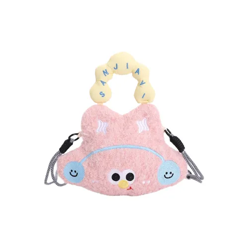 GUANJUNXIAOXIONG Плюшевая сумка через плечо стандартная женская многоцветная