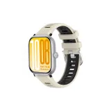 Звездный Черный-Сетка Двухтонный Силиконовый Шипы Пряжка Ремень+Черный Соединение