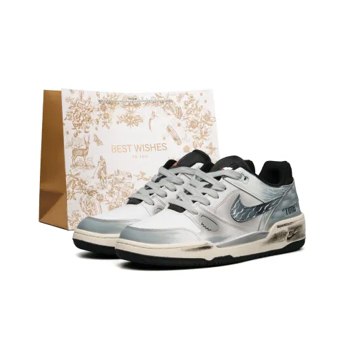 Nike Full Force Амортизация Устойчивость к ударам Устойчивость к истиранию Низкие кроссовки для скейтбординга Мужские