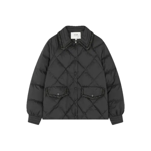 Mo Han Yi Mei Пуховик Женские Черный