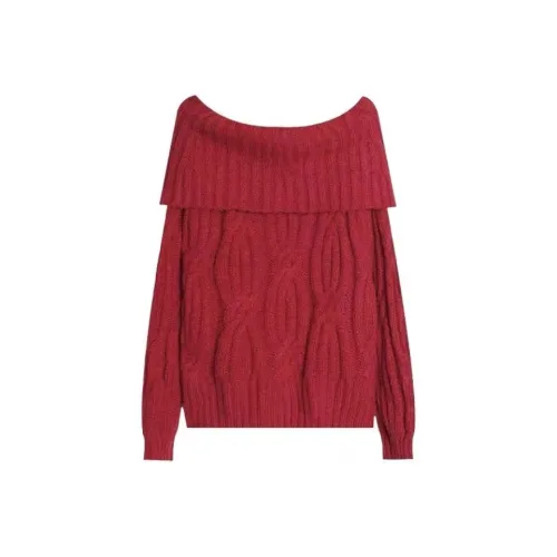 EMDPN Красный Женский Трикотаж