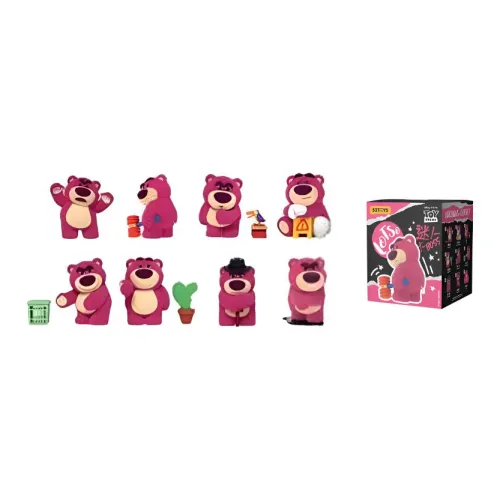 52TOYS Disney Lotso Enchanting Boss Collection Модная игрушка Мерч Flock Toy Слепые коробки