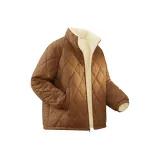 [Thickened Sherpa] Caramel Brown (Mb Tipsy Pink Chest Logo)  
[Утолщенный Шерпа] Карамельный Коричневый (Mb Tipsy Розовый Логотип на груди)