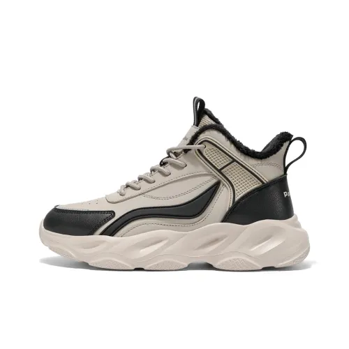 PNKE Термический Износостойкий Противоскользящий Высокий Топ Обувь для бега Мужская