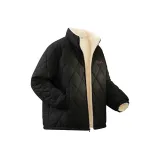 [Thickened Sherpa] Черный (с Tipsy Розовый Логотип на груди)