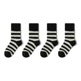 [4 Pack, Thermal Wool Socks] Черный 4