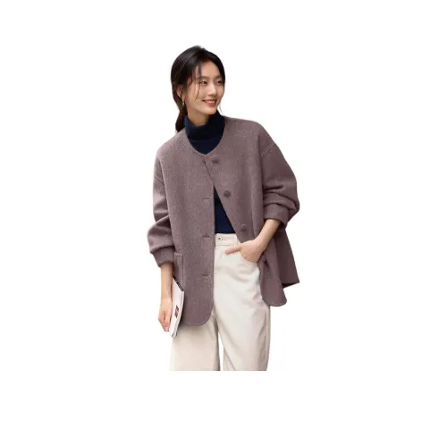 XWI Далекая гора Фиолетовый Женские Пальто