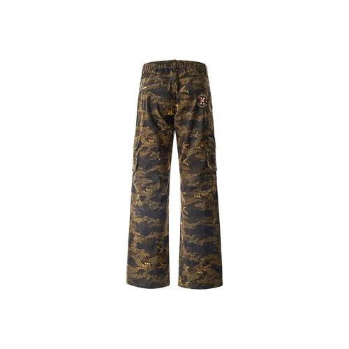 KiayofistVoll Камуфляж Унисекс Джинсы