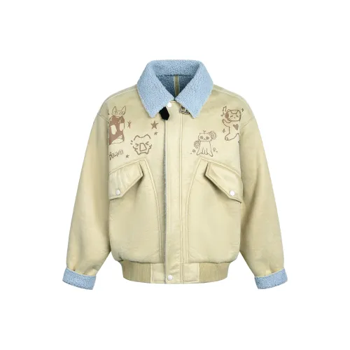 YPUT Светло-желтый унисекс пуховики