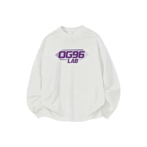 OG96 LAB Белый Унисекс T-рубашки