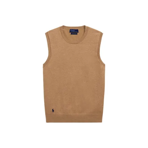 Polo Ralph Lauren SS25 Жилет Женские Верблюжий