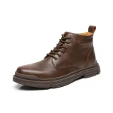 Коричневый с флисовой подкладкой