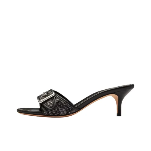 COACH Margot Шлепанцы Женские Черные