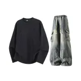 Чёрный + Грязно-жёлтый