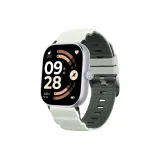 Ancient White Gray-Highland Two-Tone Silicone Strap+[Black Connector]  
Древний Белый Серый-Высокогорный Двухцветный Кремниевый Ремешок+[Черный Соединение]