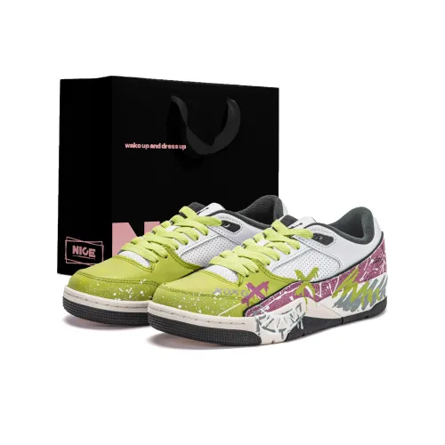 Jordan Flight Корт Аbrasion Resistant Низкий Топ Винтажные Баскетбольные Кроссовки Унисекс Розовый Фиолетовый Зеленый