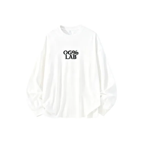 OG96 LAB Белый Унисекс T-рубашки