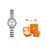 Сырой Белый [Оранжевое Сердце Апельсин Коробка + Браслет]