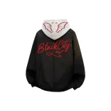 Черный хлопковый костюм + свитшот