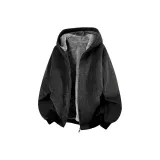 Темно-серый с флисовой подкладкой, утолщенный