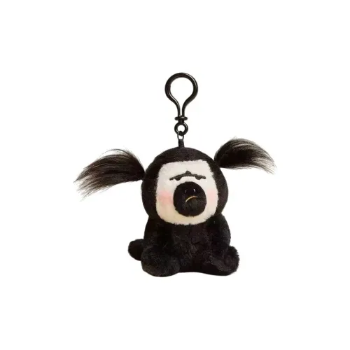 DUOMIAOYOU Белый Face Monk Face Monkey Doll Cute Creative Charm Plush Pendant 10 см Длина Тела