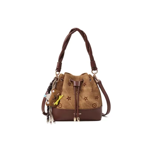 BLAKE FLEETO ПУ (полиуретан) Сумка через плечо Стандартная Женская Коричневая