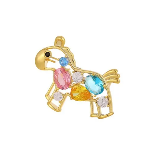 Локстарфи Циркон Грудь Узор Женские