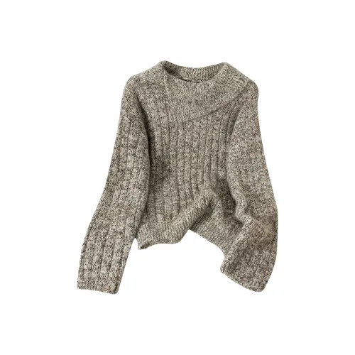 SIBAISHE Heather Khaki Женские Свитера