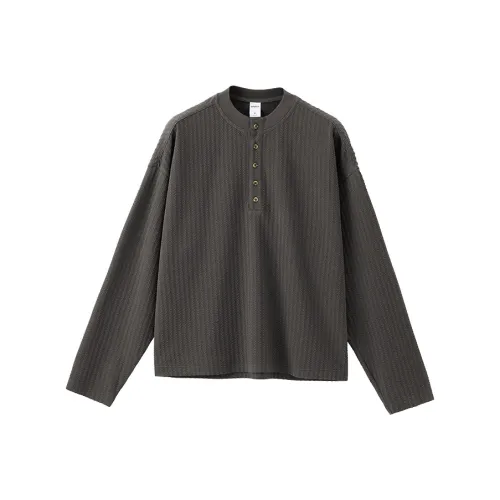 HKRXEC Длинный рукав Т-рубашка Мужская