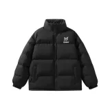 Экстрим Найт Черный Хлопковый пуховик (Утолщенный термический)