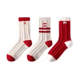 Красный, пуговицы, двойной бант, ткань, этикетка