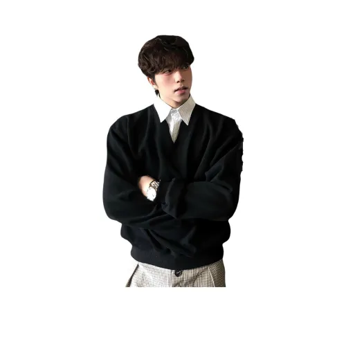 ONENINE34PM Черный Мужской Свитшот