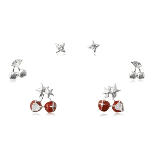 YOASOBI Серьги-гвоздики из сплава женские