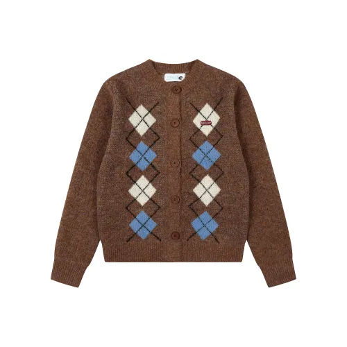 HOKLV Темно-коричневый Женский Трикотаж