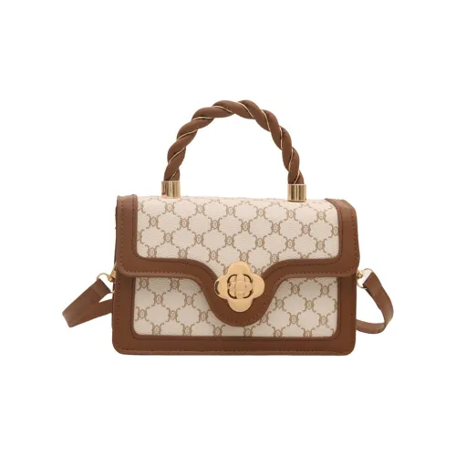 VENUCO ПУ (полиуретан) Сумка через плечо Женская Белый Кофейный Серый