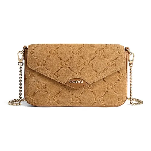 COOGI Коровья кожа синтетическая кожа сумка через плечо маленькая женская