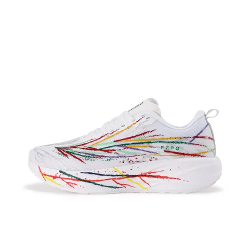 PZPO Низкие кроссовки для бега с полной длиной и эффектом попкорна унисекс