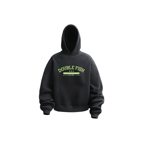 Двойная рыба Унисекс Свитшоты