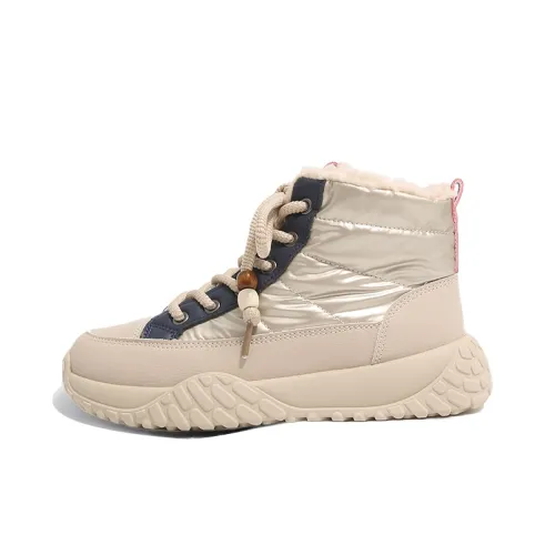 Budding Bear Устойчивые к истиранию противоскользящие кроссовки MID с толстой подошвой для женщин