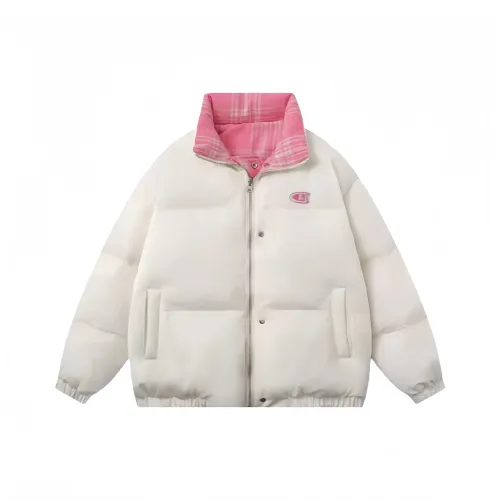 M MAICCO Розовый Белый Двусторонний Женский Пуховик